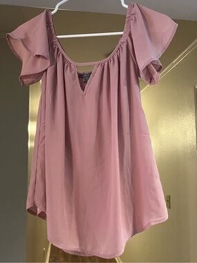 Charlotte Russe Off The Shoulder Blouse Size Xs
